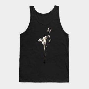 White lily Tank Top